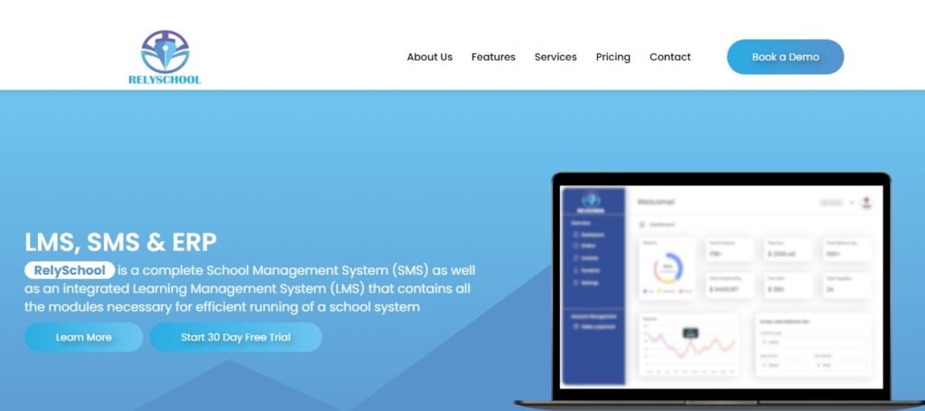 relyschool school management system